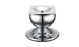 Quality Furniture Decorative Sofa Feet Replacement , H70mm Metal Furniture Legs wholesale