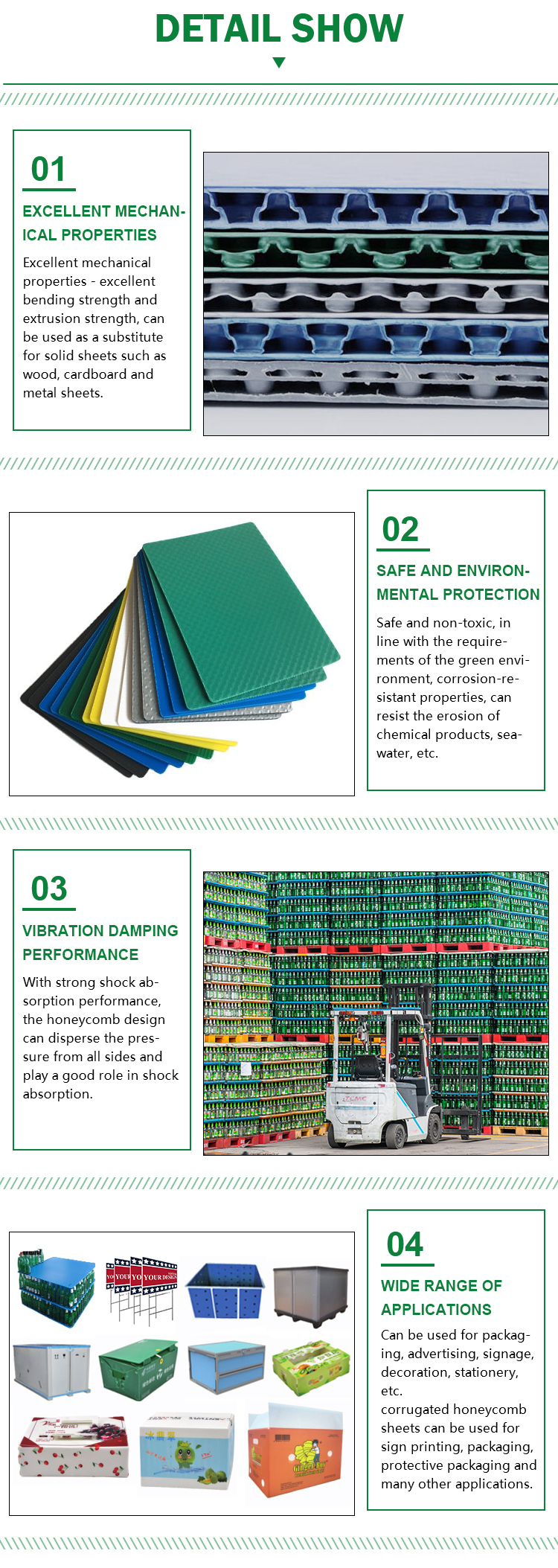 Black Corrugated Plastic Sheets 4x8 Plastic Roof Panels Coroplast