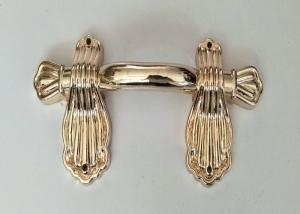Quality CUstom Made Coffin Accessories Handles / OEM Casket Hardware Plastic Handles wholesale