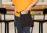 Adjust Black Cotton Waiter Cooking Aprons For Men
