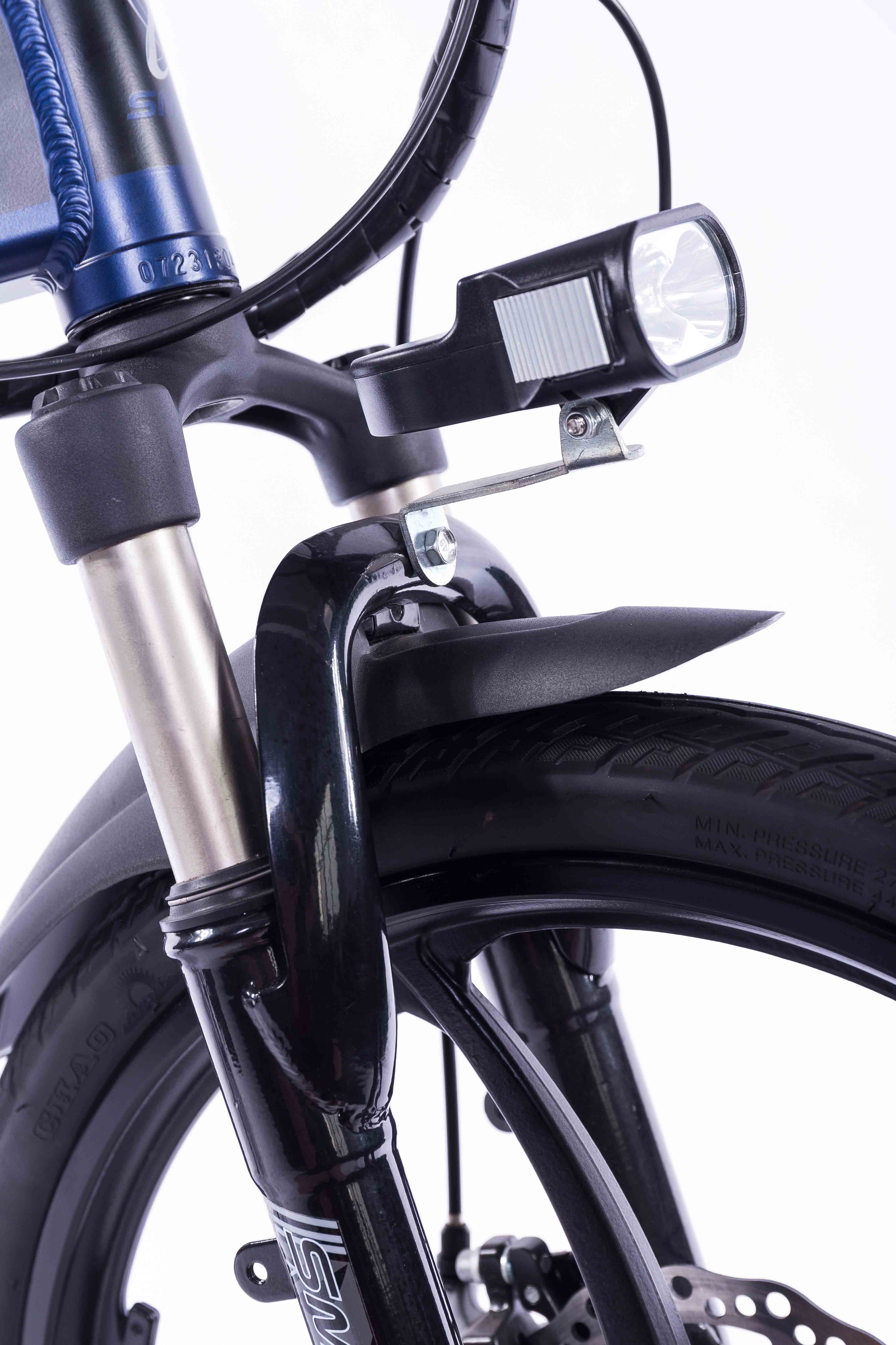 20 Inch Foldable Electric Bicycle , 350w Lightweight Aluminium Electric Bike
