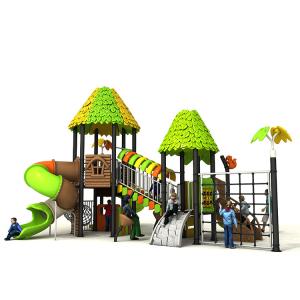 Quality Preschool Plastic Slide Outdoor Playground Equipment For Children Play Set wholesale