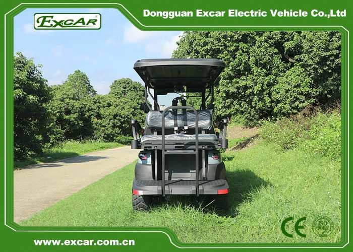 Lithium Battery 6 Passenger Hunting Golf Cart With Flip Flop Seats