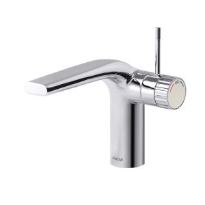 Quality Brass Single Handle Bathroom Faucet In Chrome Finish wholesale