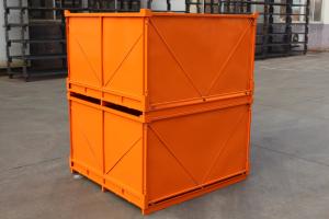 China Zinc Plated Warehouse Storage Steel Q235 Metal Storage Cage on sale