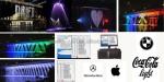 indoor or outdoor digital water curtain fountain
