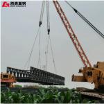 Long Span Steel Truss Pedestrian Bridge Heavy Duty Steel Frame Bridge