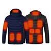 Quality 2022 Winter Puffer Coats Custom Waterproof USB Electrical Heated Jacket Men′s Down Coat wholesale