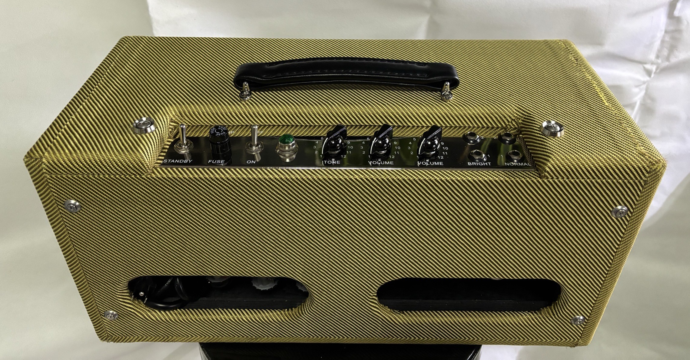 2025 Tweedle Dee Deluxe 5E3 Classic Dumble Style Mods Tweed Head, Pure Handed with Eyelet Board, 6V6GT*2, 12AX7*2, 5Y3GT*1, Grand Amplifier, Accept