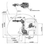 Nachi SRA100H Industrial Welding Robot Arm 4 Axis
