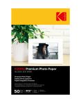Professional Kodak Inkjet Photo Paper High Gloss Water Resistance And Fast Dry