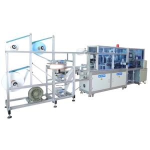 Quality Integrated Earloop Mask Making Machine , Disposable Dust Mask Machine 1000KG wholesale