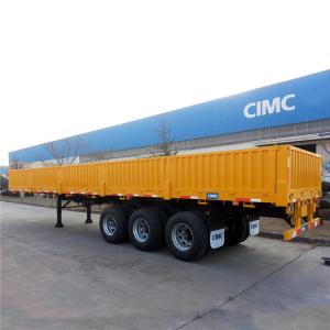Quality Cargo Transportation 3 Axle 80T Drop Side Trailer wholesale