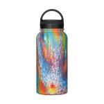 32oz Sports Insulated Stainless Steel Water Bottles With Straw