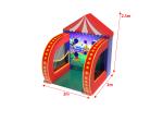 Football Carnival Inflatable Games 2x2x2.5m For Playground Park