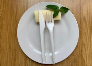 Quality Renewable 6.7 Inch Cpla Cutlery Knife And Fork wholesale