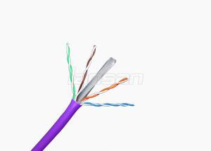 Quality 550Mzh Cat6 UTP 4 Pair Cable Solid Wire Fluke Pass For Communication wholesale