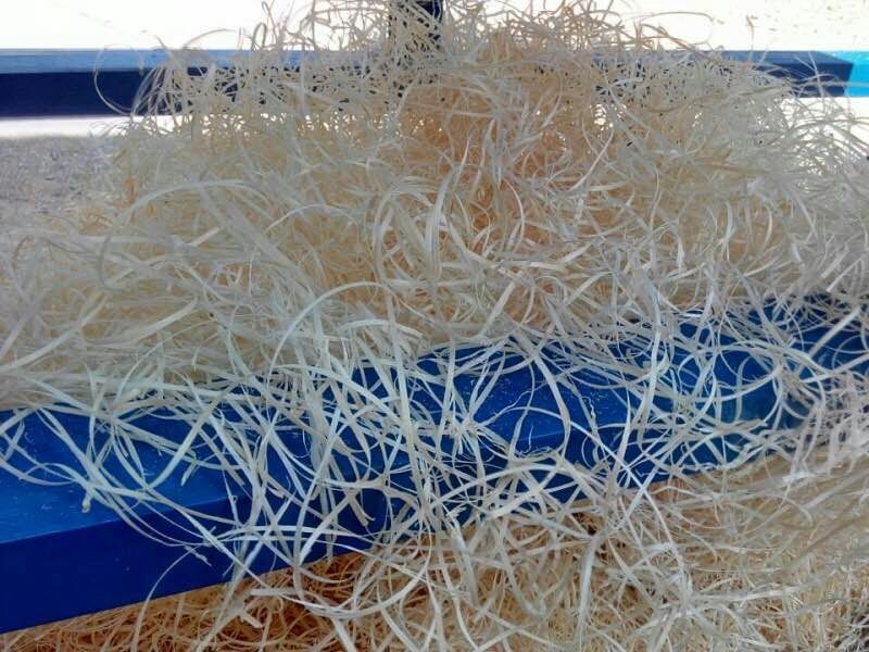 China Wool Processing Woodwool Machinery/ Log excelsior making machine