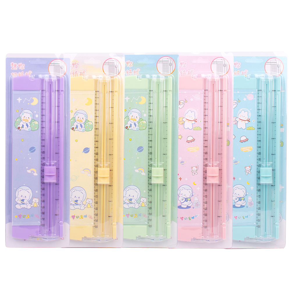 ZEQUAN Desktop A4 Mini Paper Cutter Trimmer 32*11*2.5cm Cutting Thickness 8 Sheets