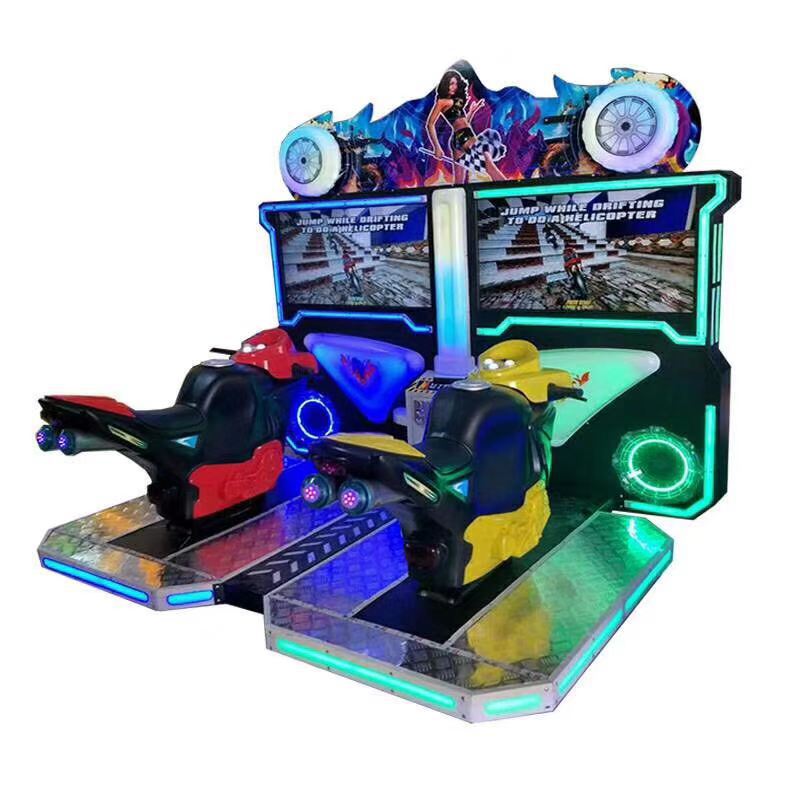 Driving Racing Arcade Machine Moto Game Crazy Speed Simulator ODM
