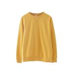 Nonwoven Cotton Plain Crew Neck Sweatshirt Custom Logo