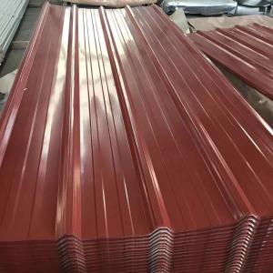 Quality Pre Painted Ribbed Galvanized Steel Sheets And Coils Ppgi Metal Sheet Roof Plate wholesale