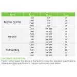 Decoration Bamboo Wall Cladding Beautiful And Fashion Appearance Easy Installati