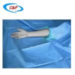 Disposable Sterile Orthopedic Hand Drapes Sheet Blue For Surgical OEM