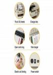 Electric Office Wire Comb Binding Machine Muti Functional 4x4mm Square Hole