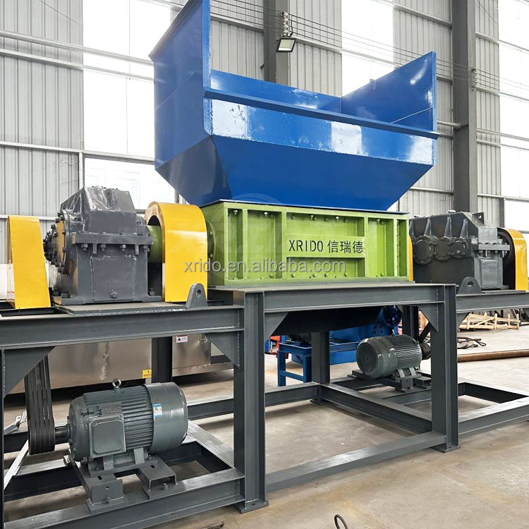 Shredding Recycling Metal Shredder 300Kg/H-22000Kg/H Industrial Steel Shredder