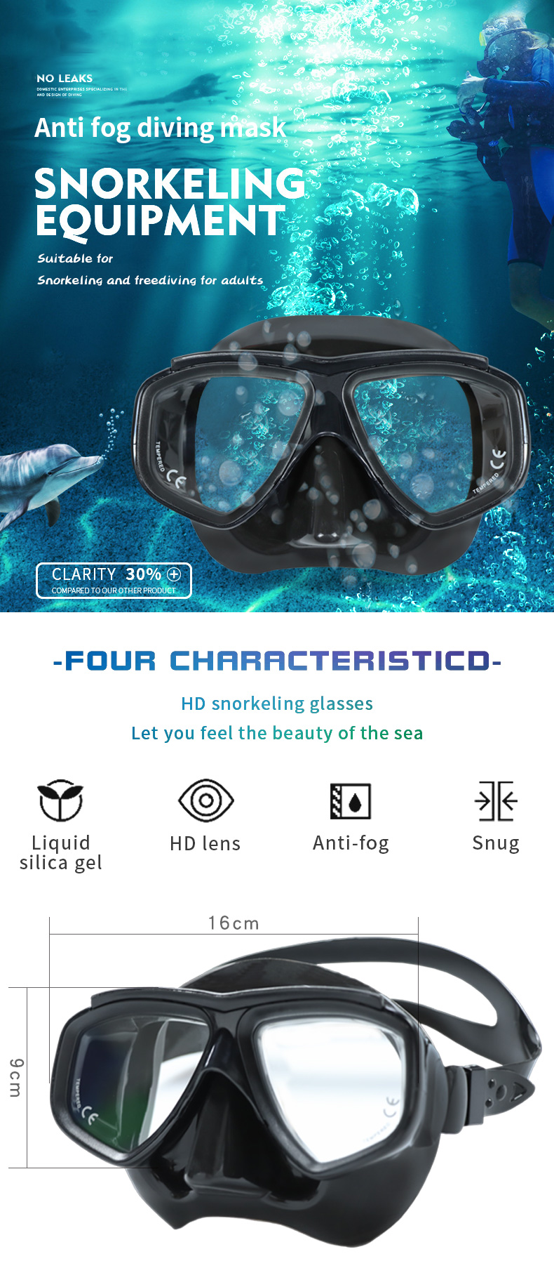 diving mask and snorkel set for spearfishing universal snorkel 4x4 from professional Snorkel Mask Set