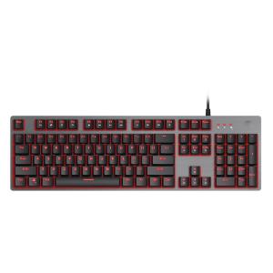 Quality Red Backlit Waterproof Mechanical Gaming Keyboard With Adjustable Brightness wholesale
