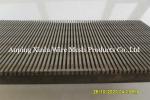 Flat Wedge Wire Screen Panel / Industrial Filter Plate SS304L SS316L Customized