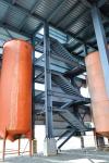 Fast Assembling Metal Frame Structure , Steel Bar Commercial Metal Buildings