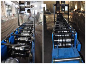 Quality Urethane Drive Half Round Gutter Roll Forming Machines For Copper, Aluminum wholesale