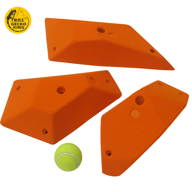 Customizable GRP Training Triangle Rock Climbing Holds for Indoor and Outdoor Sports