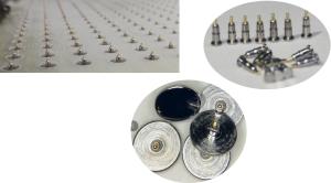 Quality RoHS Magnetic Right Angle Pogo Pins Golden Palting Cold Prossing wholesale