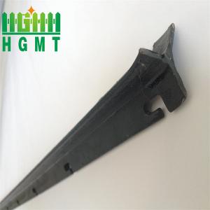 Quality 5ft Y Fence Post Powder Coated Black Green Or Hot Dip Galvanized wholesale