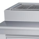 780mm Long Electric Tuber Heating Commercial Barbecue Grill