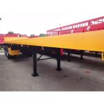 Heavy Duty 20ft 40ft Flatbed Container Semi Trailer