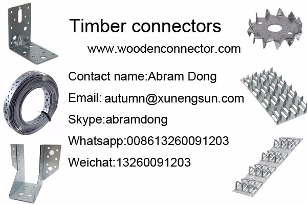 Standard Wood Connector Perforated Nail Plate for Wood Construction Roof Trusses