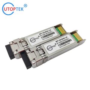 Quality 10G Bidi LC 80km 1490/1550nm Fiber optical 10G 80km sfp transceiver module for cisco/huawei wholesale