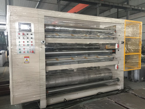 Double Gluer Machine / Duplex Gluer Corrugator Machine 360V 50Hz Frequency