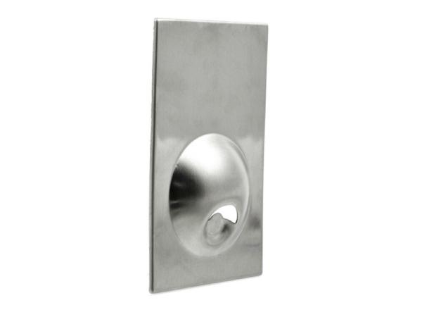 Custom Kitchen Tool Promotion Gift Brushed Metal Stainless Steel Rectangle
