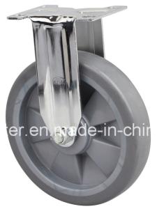 Quality Medium Duty 6&quot; 110kg Rigid TPE Caster Z5706-57 for Heavy-Duty Tasks without Brake wholesale