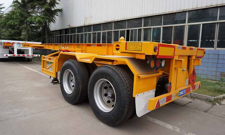 2 Axle 20ft Shipping Container Transport Trailer-CIMC Trailers