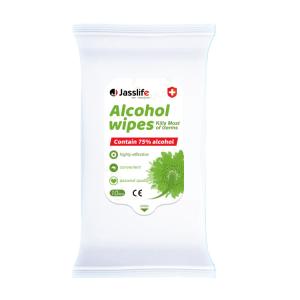 Quality Commercial Disinfectant Hand Wipes / Safety Individual Alcohol Wipes wholesale