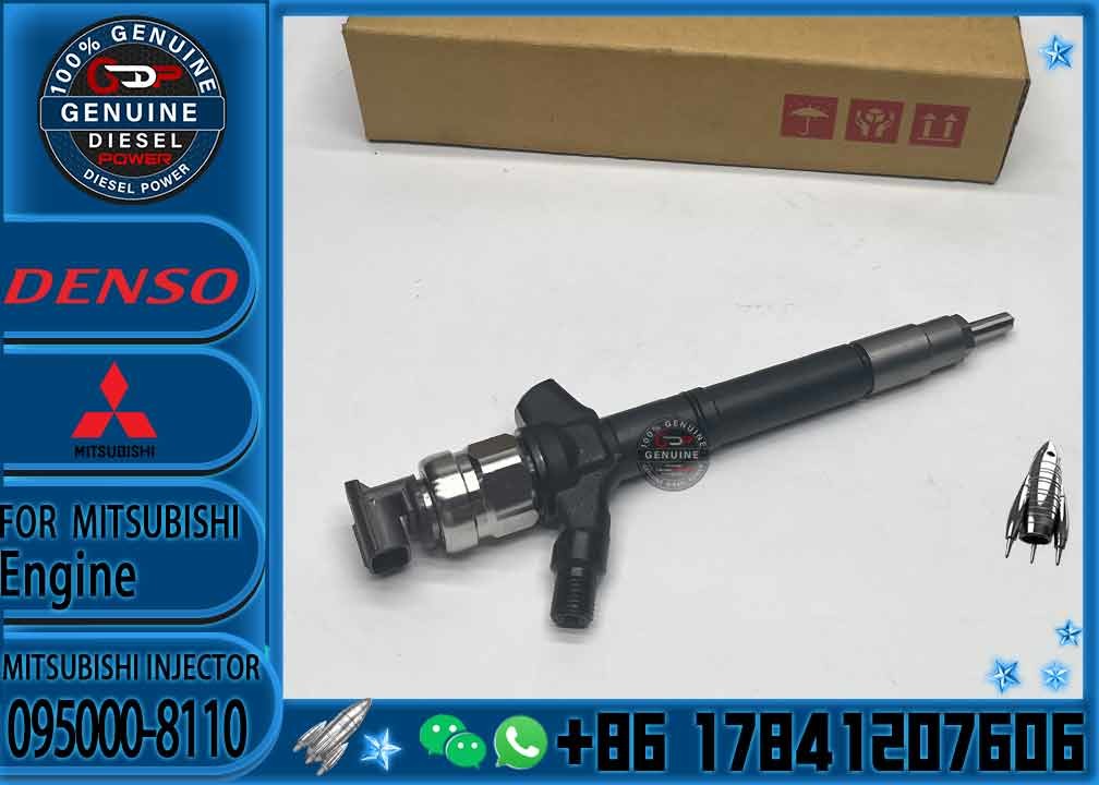 Good price common rail injector 095000-8110 9709500-811 SM095000-811 1465A307 236700L030 23670-0L030 For Mitsubishi 3.2d