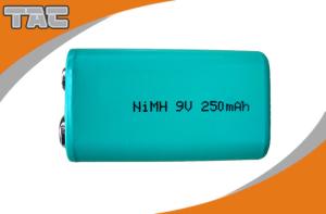 Quality High Capacity Ni MH Batteries 9V 250mAh / Nickel Metal Hydride Rechargeable Batteries wholesale