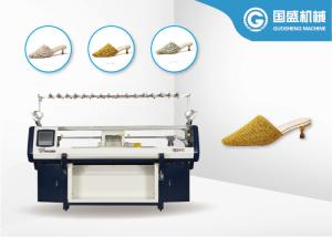 Quality Probe Alarming Rib Fabric 14g Flat Bed Knitting Machine wholesale